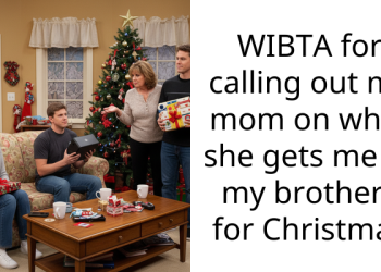 Middle Son Finally Calls Out His Mom After Getting Overlooked Every Christmas