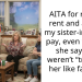 Sister-In-Law Accuses Couple Of Being “Money-Hungry” After They Raise Rent On Housing Arrangement