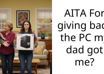 Redditors React As Man Shares While He Returned The PC His Lazy Dad Bought Him