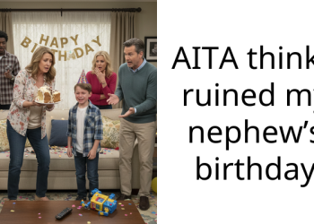 Birthday Joy Turns Sour After Aunt’s Gift Causes A Big Family Dispute