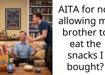 Teen Refuses To Share Snacks With Her Visiting Little Brother And Reddit Is Split Between Anger And Sympathy