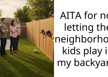 Woman Refuses To Let Neighborhood Kids Play In Her Backyard, Risks Being Cutout From Everyone