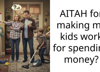 Dad Offers “Spoiled” Kids Chance To Work For Him And Earn Spending Money, Gets Accused Of Forcing His Choices