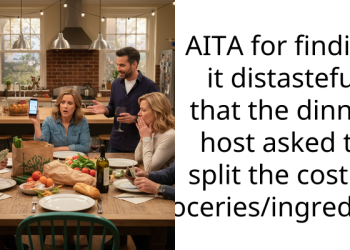 Dry Pot Dinner Plan Gets Awkward After The Host Asks A Guest To Help Cover Groceries