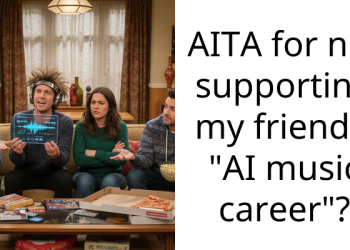 Creative Person Doesn’t Want to Support Friend’s AI Music Career, Believes It Is Cheating