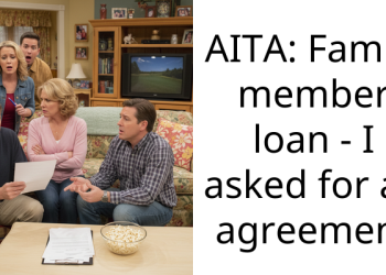 Family Loan Request Sparks Tension When SIL Refuses To Sign Interest Agreement