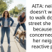 Dispute Arises When Neighbor Demands Walker Avoid Street Due to Reactive Dog Inside Home
