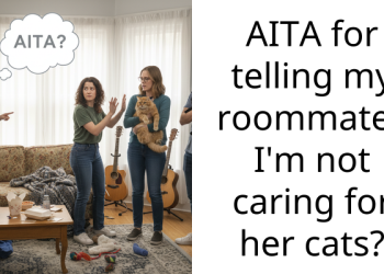 Tension Rises As Lady With ADHD Refuses To Put Litter Box In Her Room For Her Roommate’s Cats
