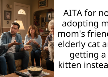 Redditor Guilt-Tripped By Mom For Adopting Kitten Instead Of Her Friend’s Elderly Cat