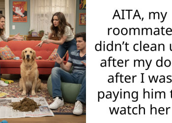 Redditor Shocked As Roommate’s Paid Petsitting Only Involves Letting Dog Out, No Cleanup