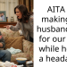 Redditors Back Mom For Insisting Husband Care For Their Baby Despite His Headache