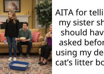 Redditor Outraged As Sister Takes Late Cat’s Litter Box Without Asking
