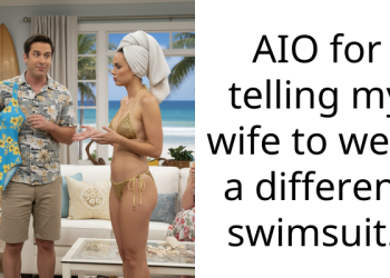 Husband Insists Wife Switch To Modest Swimsuit After Friend’s Leering During European Vacation