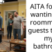 Man Disturbed After Female Roommate’s Male Visitors Use His Personal Hallway Bathroom Instead of Using Her Attached Bathroom