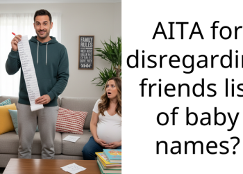 Expectant Parents Can’t Believe Their Friends Gave Them a List of 30+ Names They Can’t Use for Their Baby