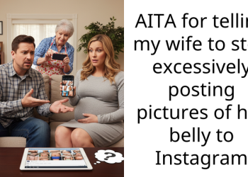 Man Gets Thoroughly Roasted For Telling His Pregnant Wife To Stop Posting Pictures Of Her Belly On Instagram