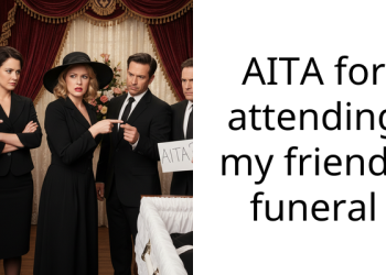 Woman Leaves Husband’s Funeral After Seeing His Friend Attending, He Doesn’t Understand Why
