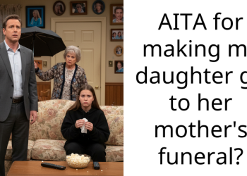 Single Dad Clashes With Teen Daughter After Dragging Her To The Funeral Of Her “Deadbeat” Mom