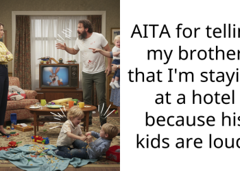 Sleep-Deprived Aunt Ruins Family Gathering By Leaving Because Her Nephews Were Too Loud