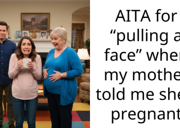 Redditor “Pulls A Face” After 40-Year-Old Mother Drops Surprise Pregnancy B**bshell, Triggers Emotional Firestorm