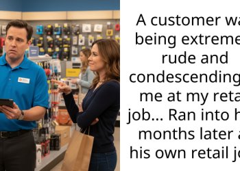 Employee Encounters Rude Customer, Runs Into Him Months Later At His Workplace In Retail Store, And Gets Their Petty Revenge