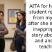 Man Removes Autistic Student From His Cla*s After She Made An Inappropriate Story About Him And Another Male Teacher
