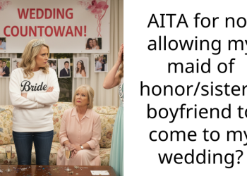 Lady Bans Her Sister From Bringing Boyfriend To Her Wedding, Fears That Will Isolate Sister In Toxic Relationship