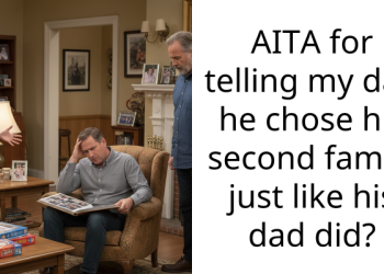 Young Mom Tells Her Father He Is Prioritizing His Second Family Just Like His Father Before Him, Gets Nasty Reaction From His GF