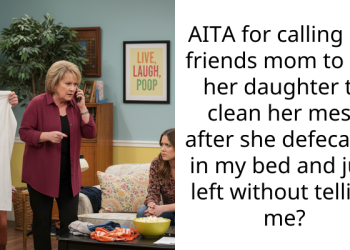 Teenager Wakes Up to a Nasty Smell in Her Room After a Sleepover and Finds a Stinky Surprise Left by One of Her Friends