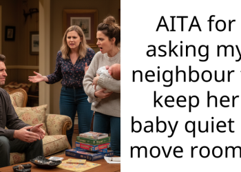 Lady Struggles With Sanity As Neighbor’s Wailing Baby Turns Her New Apartment Into An Acoustic Nightmare