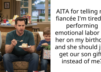 Man Gets Tired Of The Emotional Labor He Performs For His GF On His Birthday Every Year, Tells Her To Gift Their Son Instead