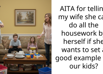 Husband Insists On Getting House Help While Wife Refuses, Tells Her She Can Do All The Housework By Herself