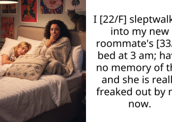 Woman Asks For Guidance After Freaking Out Her Nice Roommate By Sleepwalking Into Her Room At Night