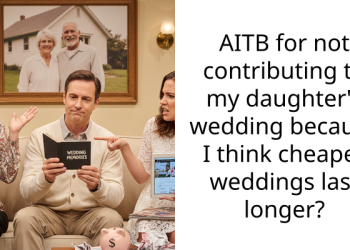 Mom Gets Uninvited From Daughter’s Wedding After Refusing To Contribute To Her $40,000 Budget Because She Believes Cheap Weddings Result In Better Marriages