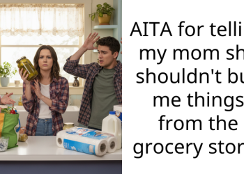 Mom Decides to Be Thoughtful by Grocery Shopping for Her Child, Only to Get Slammed for Buying Too Many Processed Foods