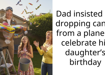 Ent*tled Dad Gets Warned Not To Drop Candies From A Plane For His Daughter’s Birthday, Does It Anyway And Gets His Daughter’s School Into Trouble For It