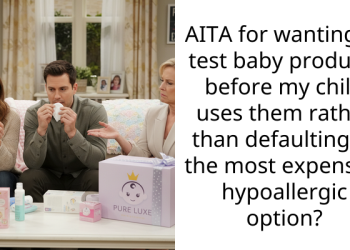 Dad Slammed As ‘Reckless’ For Refusing To Start Baby On Expensive Hypoallergenic Products Without Sampling Budget-Friendly Alternatives First