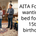 Teen Upset Over Receiving Bed Instead Of Desired Drum Set For 15th Birthday