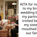 Woman Upsets Family By Not Attending Brother’s Wedding Because Her Partner Isn’t Invited