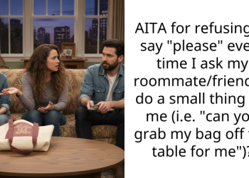 23-Year-Old Says Her Roommate Is Condescending for Reminding Her to Say Please Whenever She Asks for Small Favors