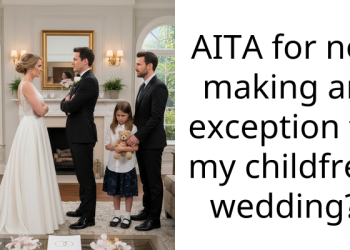 Bride’s Sister Pushes Her To Compromise Her Child-Free Wedding Because Her Boyfriend Won’t Babysit Their Child