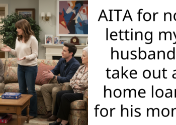 Wife Draws Line When Husband’s Mom Urges Him To Take Out Home Loan On Her Behalf