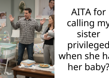 Jealous Woman Gets Called A-hole For Invalidating Her Sister’s Post-Pregnancy Woes By Calling Her Privileged
