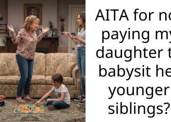 Father Asks If He Should Pay College-Aged Daughter To Do Household Ch**es And Babysit Half-Siblings