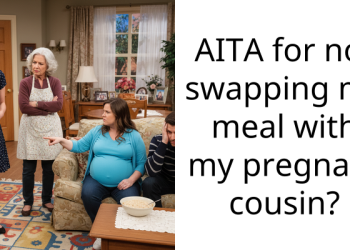 Drama Ensues After Woman Refuses To Swap Plates With Pregnant Cousin Who Suddenly Craved Her Food