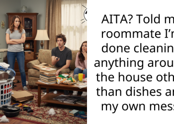 Roommates In Fierce Clash Over Who Should Clean
