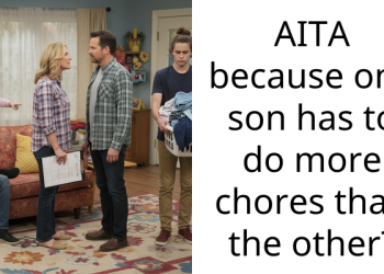 Mom Gets Ma*sively Dragged For Making One Of Her Kids Do More Ch**es Than The Other