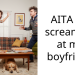 Moment Lady Screams At Her “Oversleeping” Boyfriend For Making Her Late For Work