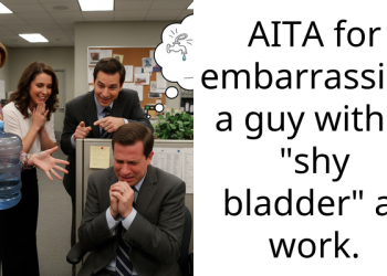Man Embarra*ses Uncouth Guy With A “Shy Bladder” At Work, Guy Threatens To Report Him To HR