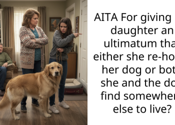Woman Forces Daughter To Rehome Her Dog Or Move Out Of The House